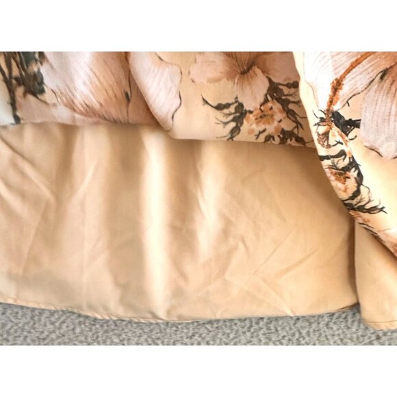 Happy x Nature Dress Smocked Floral By Kate Hudson Blush Pink - Picture 11 of 16